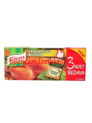 Knorr Tavuk Suyu Bulyon 12'li