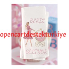 Kahve Temalı Kişiye Özel Baskılı Peçete 20adet CX3SS12346khv, one size