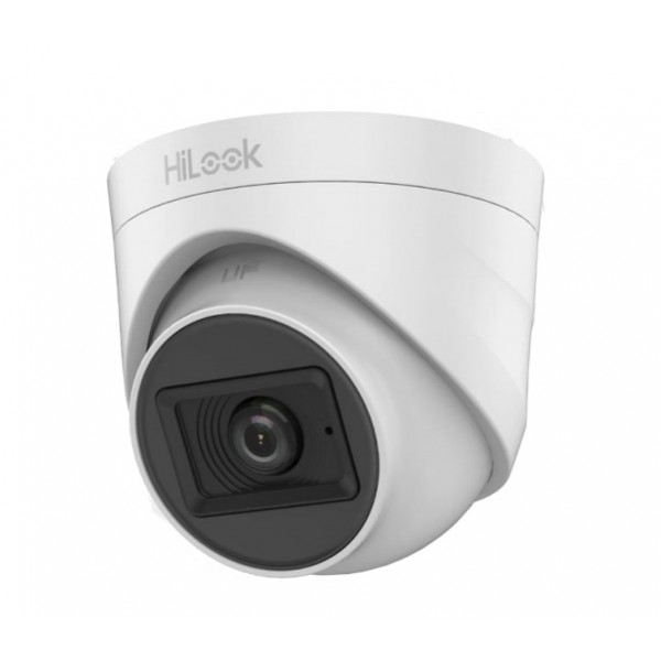 Hilook THC-T120-PS 2.0MP 2.8mm Lens 20Mt. Dahili Ses Hibrit IR Dome Ka…