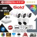 GOLD 5'lİ 4MP 4K ULTRA İP Kamera Seti