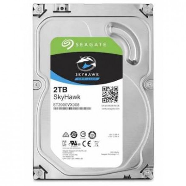 Seagate SkyHawk ST2000VX008 3.5" 2 TB 5900 RPM 64 MB SATA 3 HDD G…