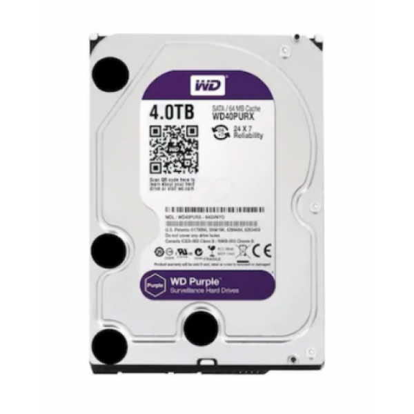 WD Intellipower WD40PURX 3.5" 4 TB 5400 RPM 64 MB SATA 3 Güvenli…