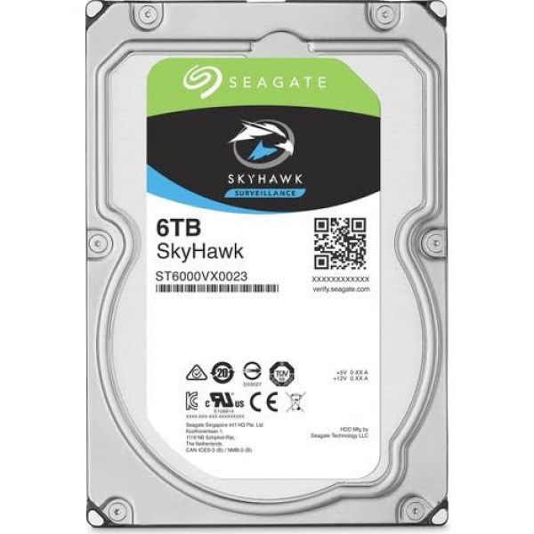 Seagate Skyhawk ST6000VX001 6TB 3.5 INC 256MB 5900RPM SATA3 7/24 6 TB …