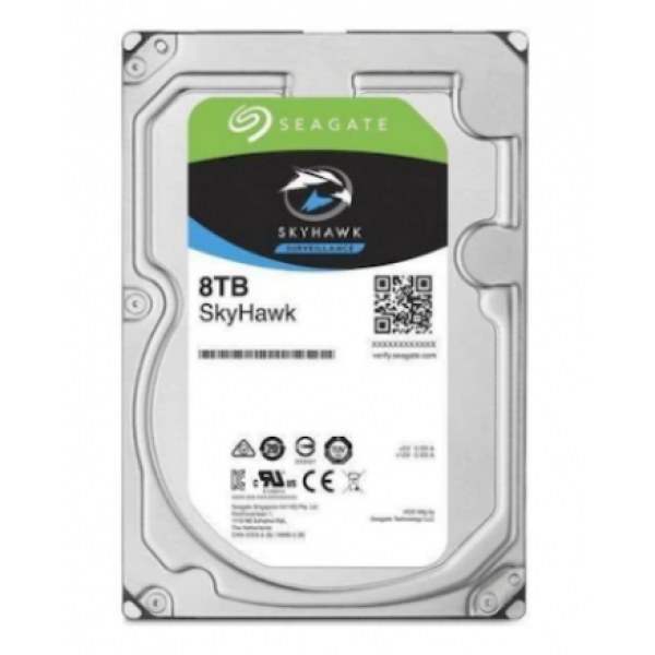 Seagate Skyhawk ST8000VX004 3.5" 8 TB 256 MB SATA 3 HDD Güvenlik…