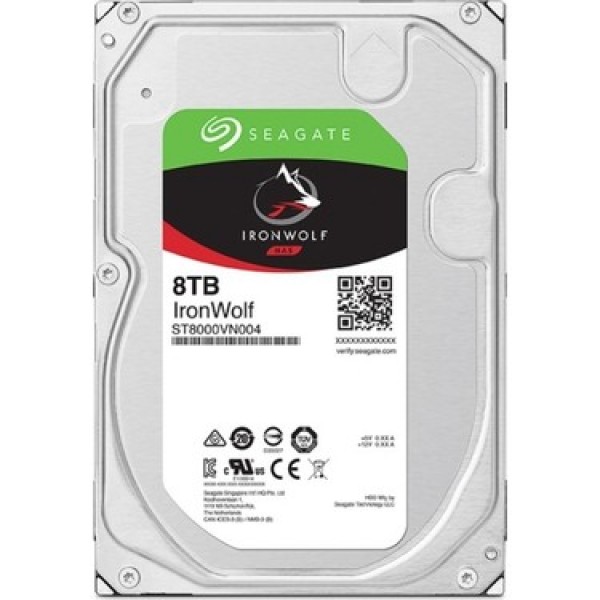 Seagate IRONWOLF 3.5" 8TB Sata 3.0 256MB Cache 7200RPM NAS Harddi…