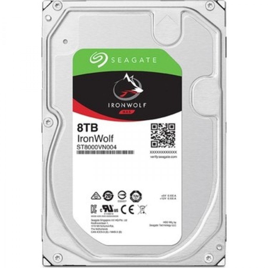 Seagate IRONWOLF 3.5" 8TB Sata 3.0 256MB Cache 7200RPM NAS Harddisk