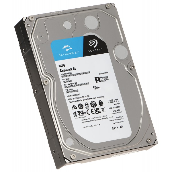 Seagate SkyHawk AI ST10000VE001 3.5" 10 TB 7200 RPM SATA 3 HDD…