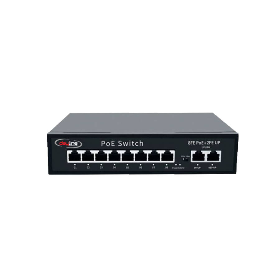 Dayline DL-3308P 10 Port 100M PoE Switch