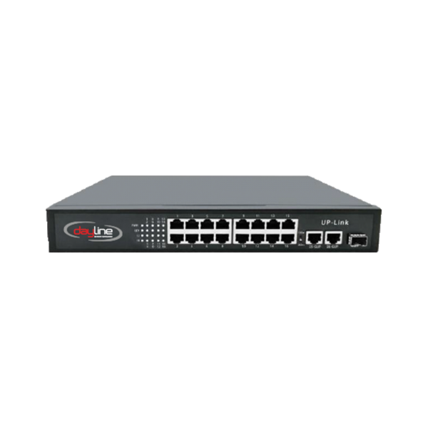 Dayline DL-3316PF 16 Port PoE Switch…