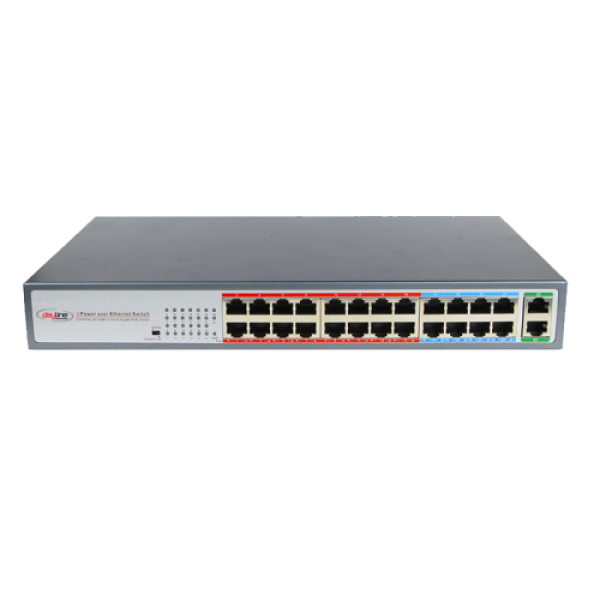 Dayline SWP-POE31024PL 24 Port PoE Switch…