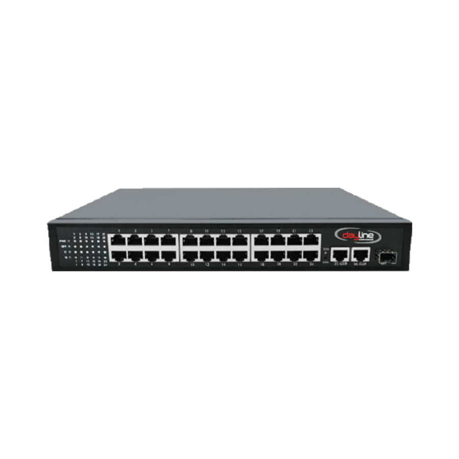 Dayline DL-3324PF 24 Port PoE Switch