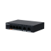 Dahua PFS3006-4GT-60 4Port Gigabit PoE Switch ( 4GE PoE + 2GE Uplink, Toplam 60W PoE )