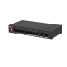 Dahua PFS3010-8ET-96-V2 8 Kanal PoE Switch - 250 metre uzaklığa PoE iletimi ( 8FE PoE +2 GE )