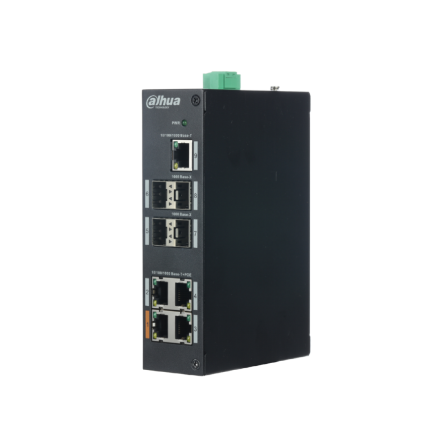 Dahua PFS3409-4GT-96 9 Port Gigabit Switch ( 5 Portu yönetilen,4 portu yönetilmeyen )