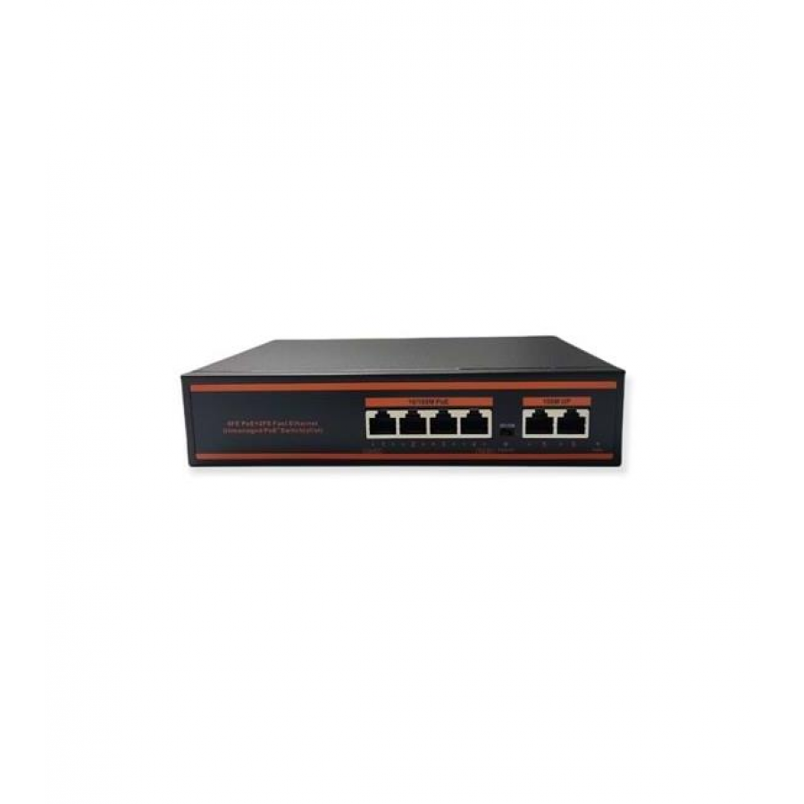 4Port Poe 2 Port Uplink 250M Gigabit Poe Switch