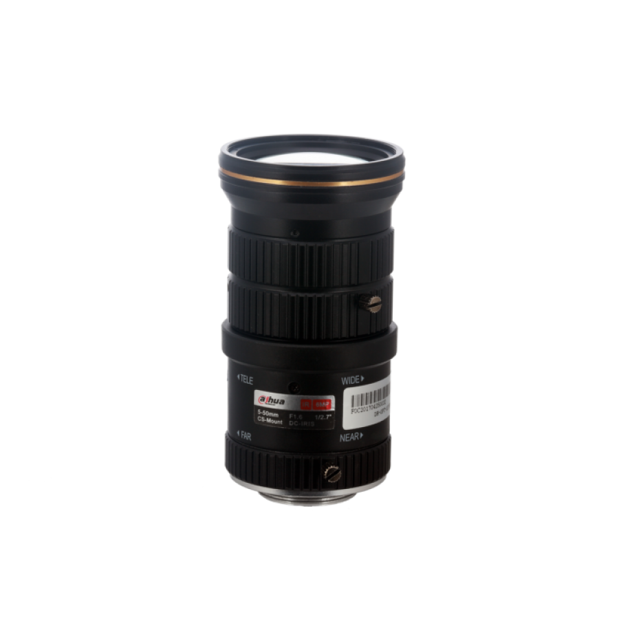 Dahua PFL0550-E6D 5~50mm 6 Megapiksel Lens