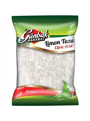 Günbak Limon Tuzu 80 Gr