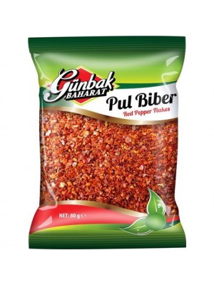 Günbak Pul Biber 80 Gr