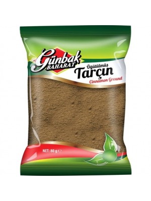 Günbak Öğütülmüş Tarçın 80 Gr