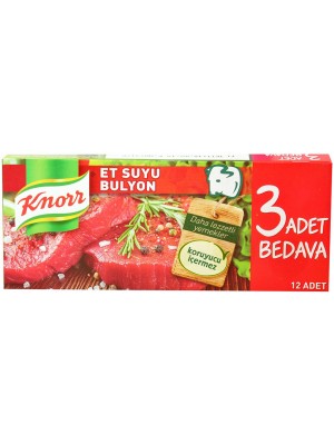 Knorr Et Suyu Bulyon 12'li