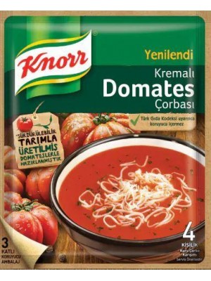 Knorr Kremalı Domates Çorbası