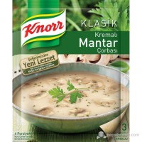 Knorr Kremalı Mantar Çorbası