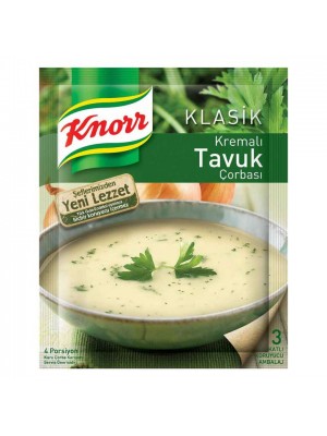 Knorr Kremalı Tavuk Çorbası